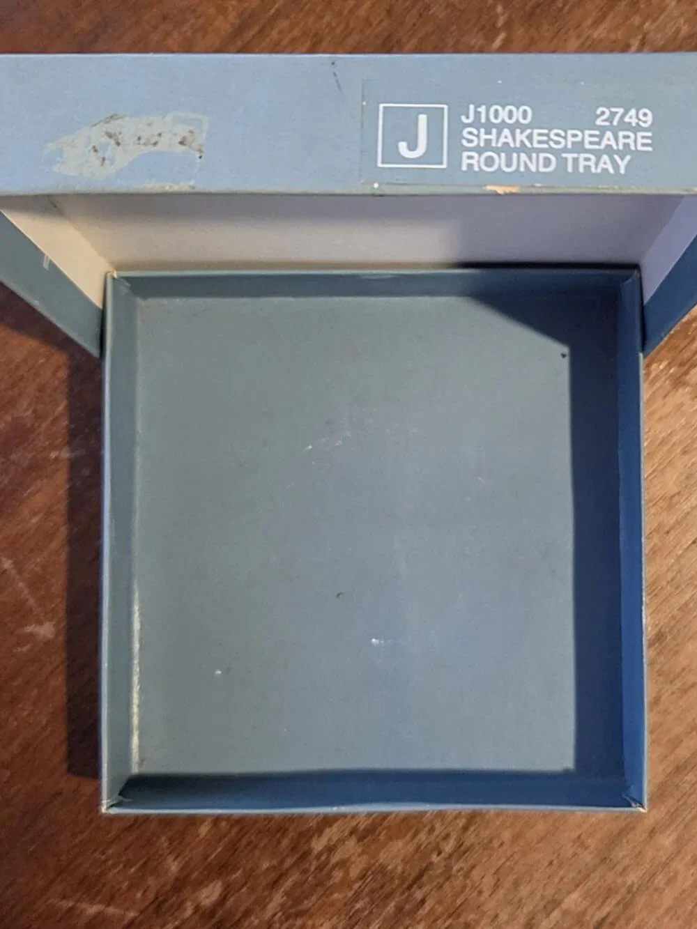 Wedgwood Blue Jasperware Shakespeare Round Tray and Commemorative Mayflower Tray